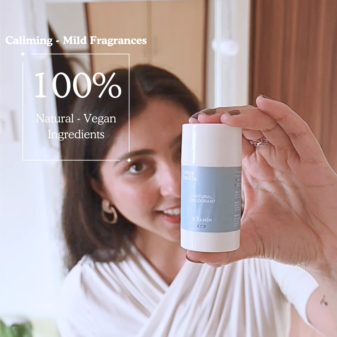 Cotton Vanilla Rollon deodorant