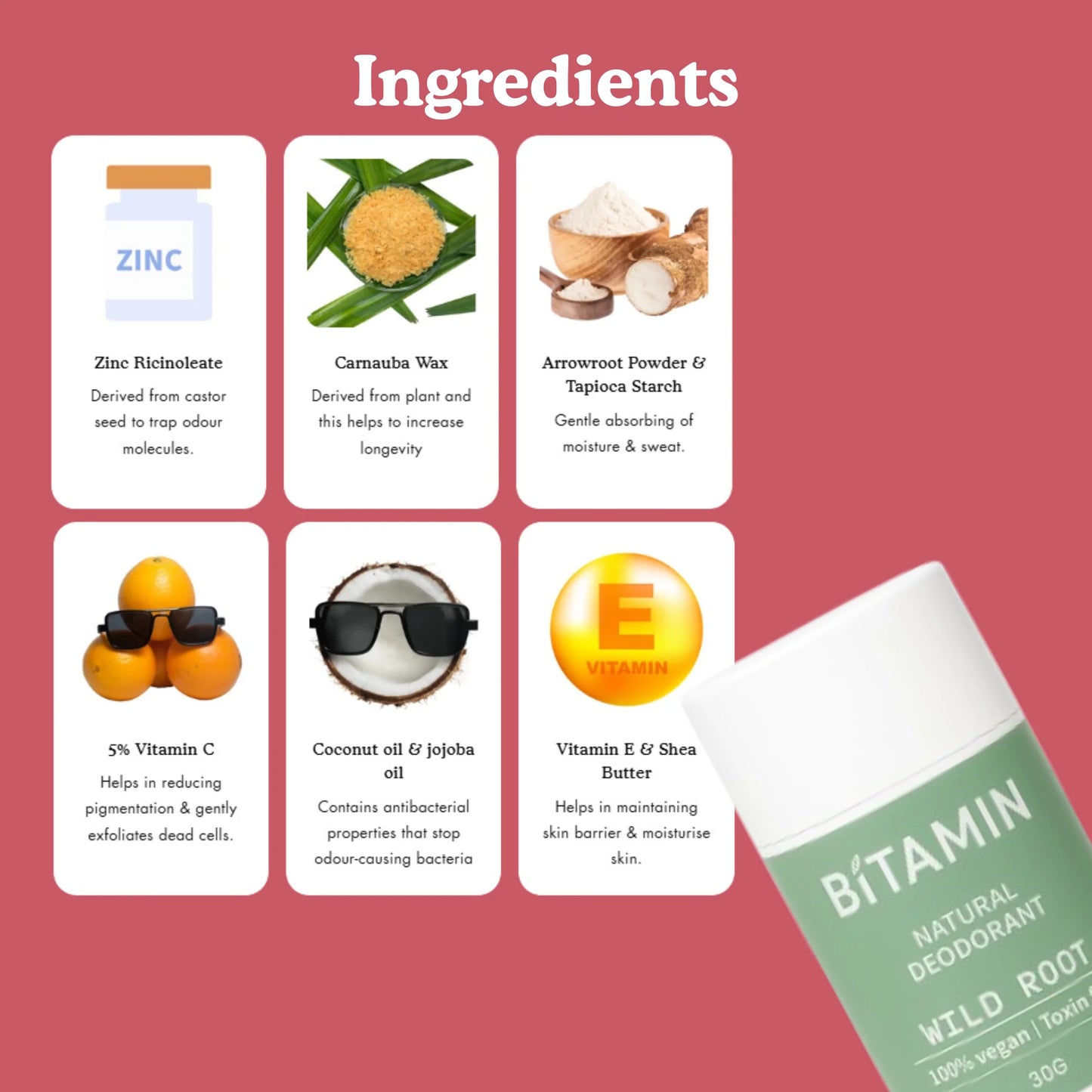 Wild Root Body Wash & Deodorant Combo