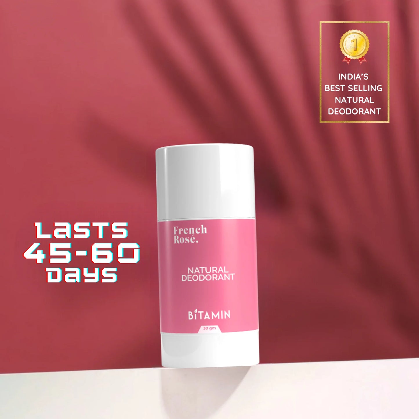 French Rose rollon deodorant