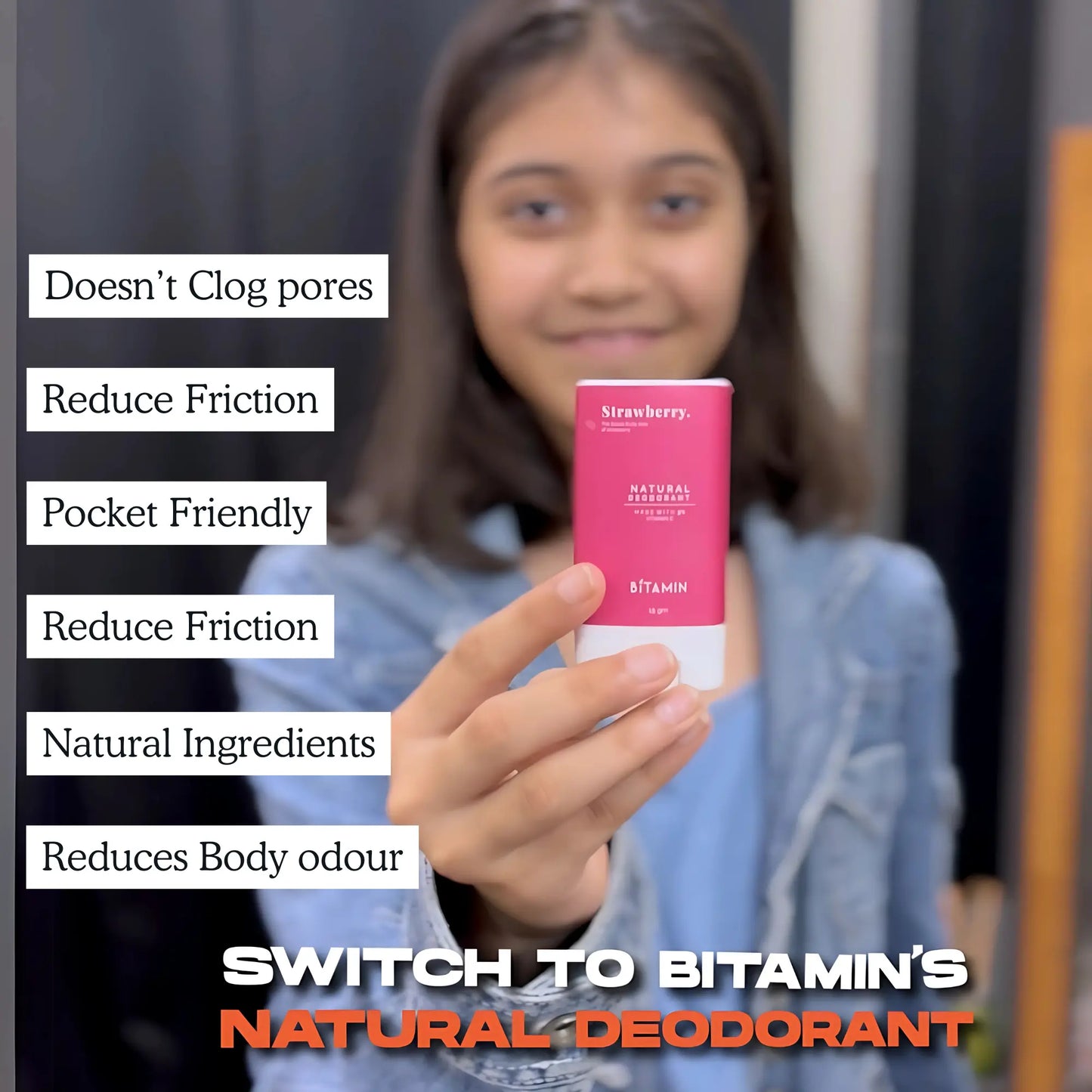 Cotton Vanilla + Peach Teens Deo