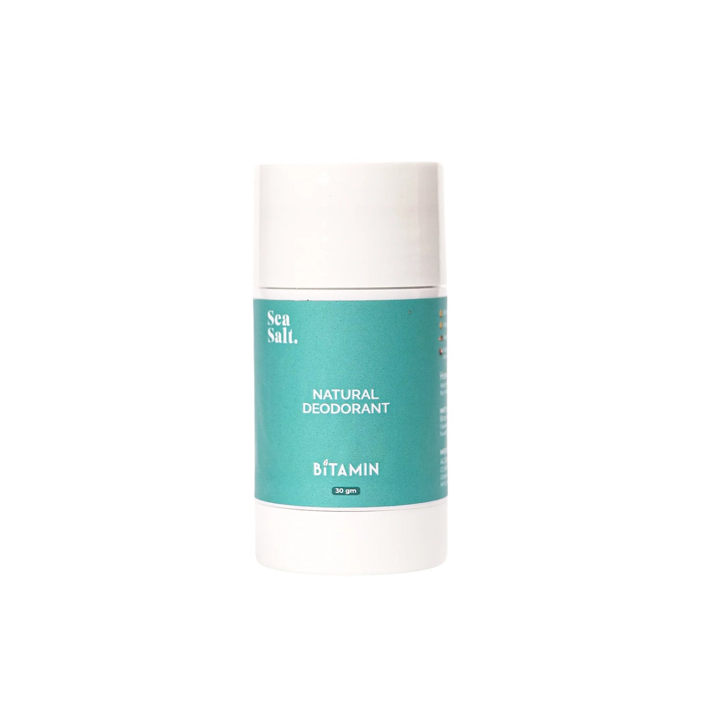 Sea Salt Roll-On Deodorant for Men 30g | Bitamin Naturals