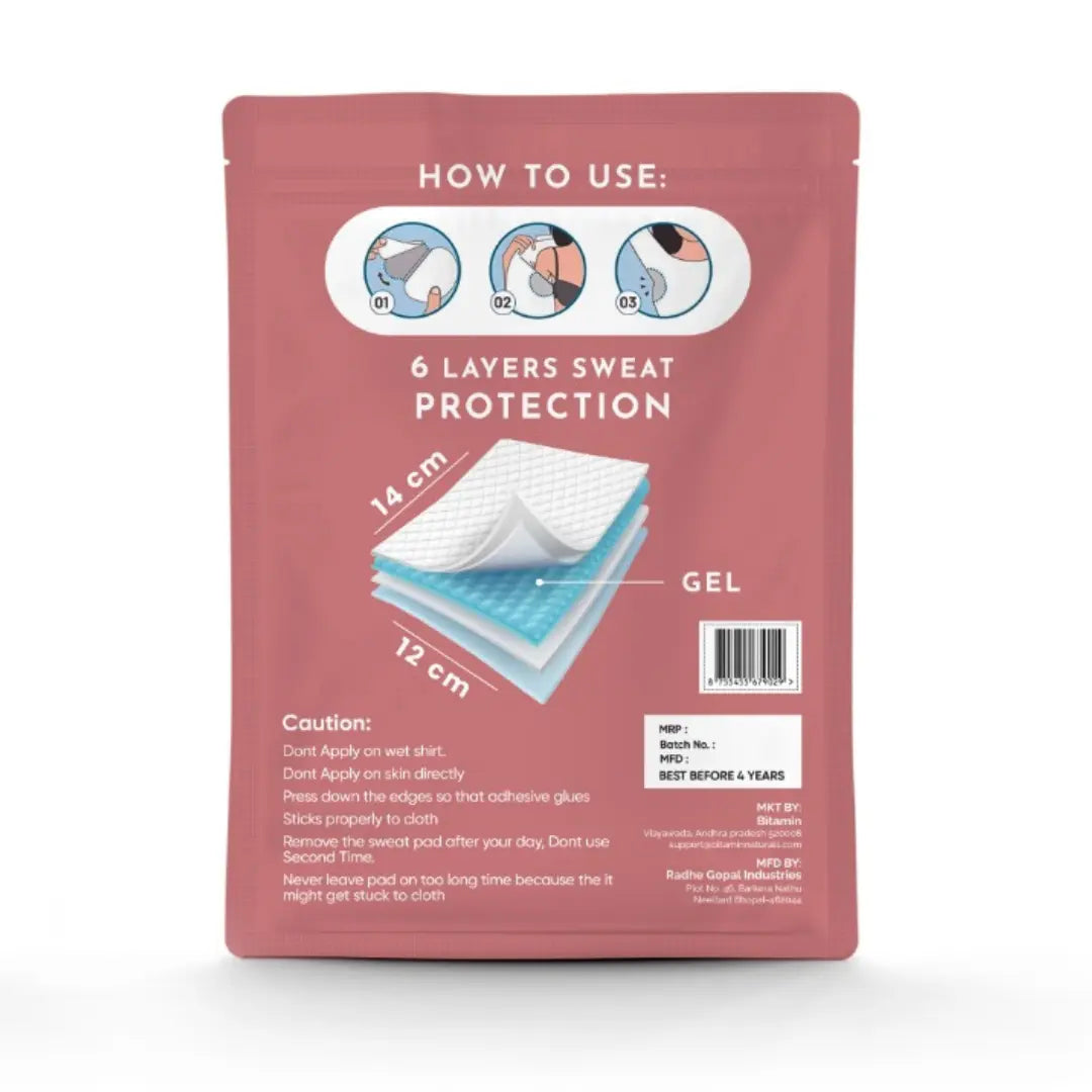 Underarms Sweat Pads