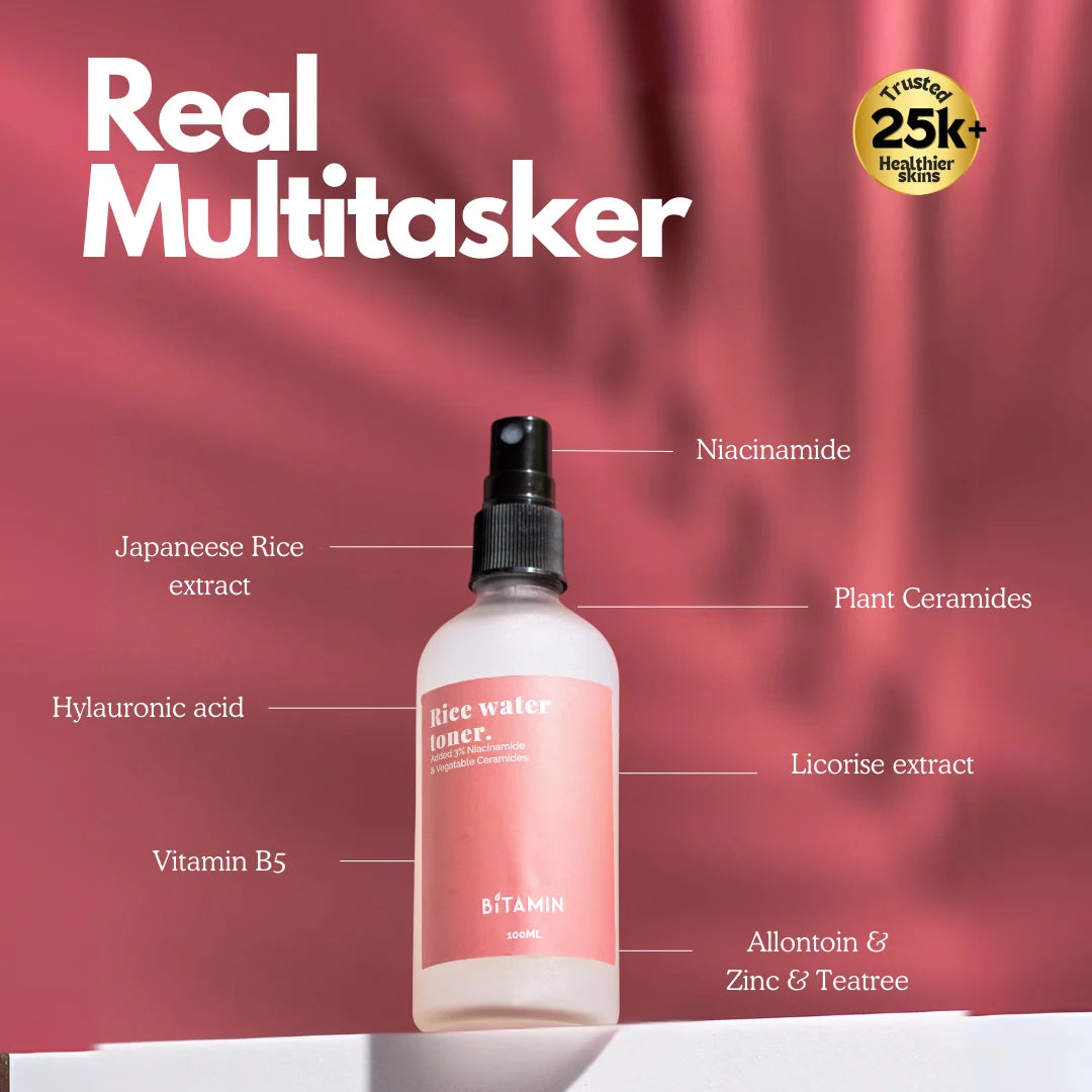 Rice toner Bundle + French Rose