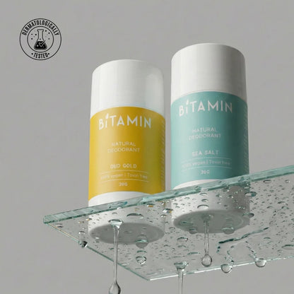 Men Roll On Deodorant Pack | Oud Gold & Sea Salt