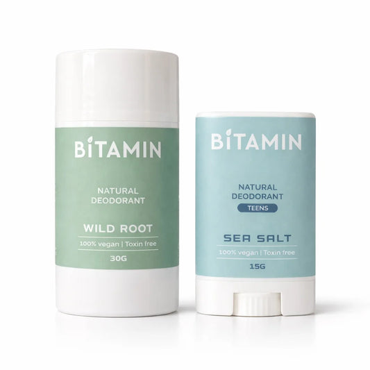 Dad & Son Roll On Deodorant Pack | Sea Salt & Wild Root