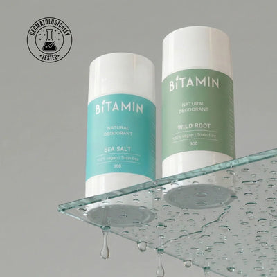 Men Pack of 2 Roll On Deodorants | Sea Salt & Wild Root