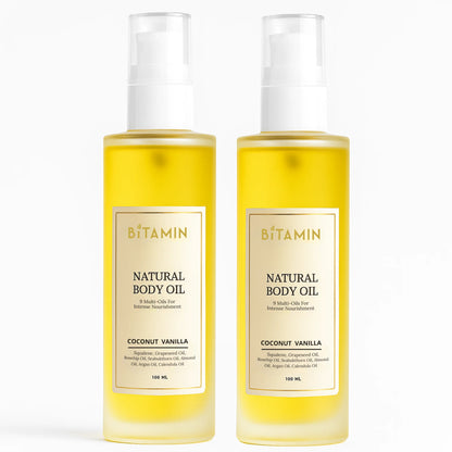 Natural Body Oil (Pack of 2)