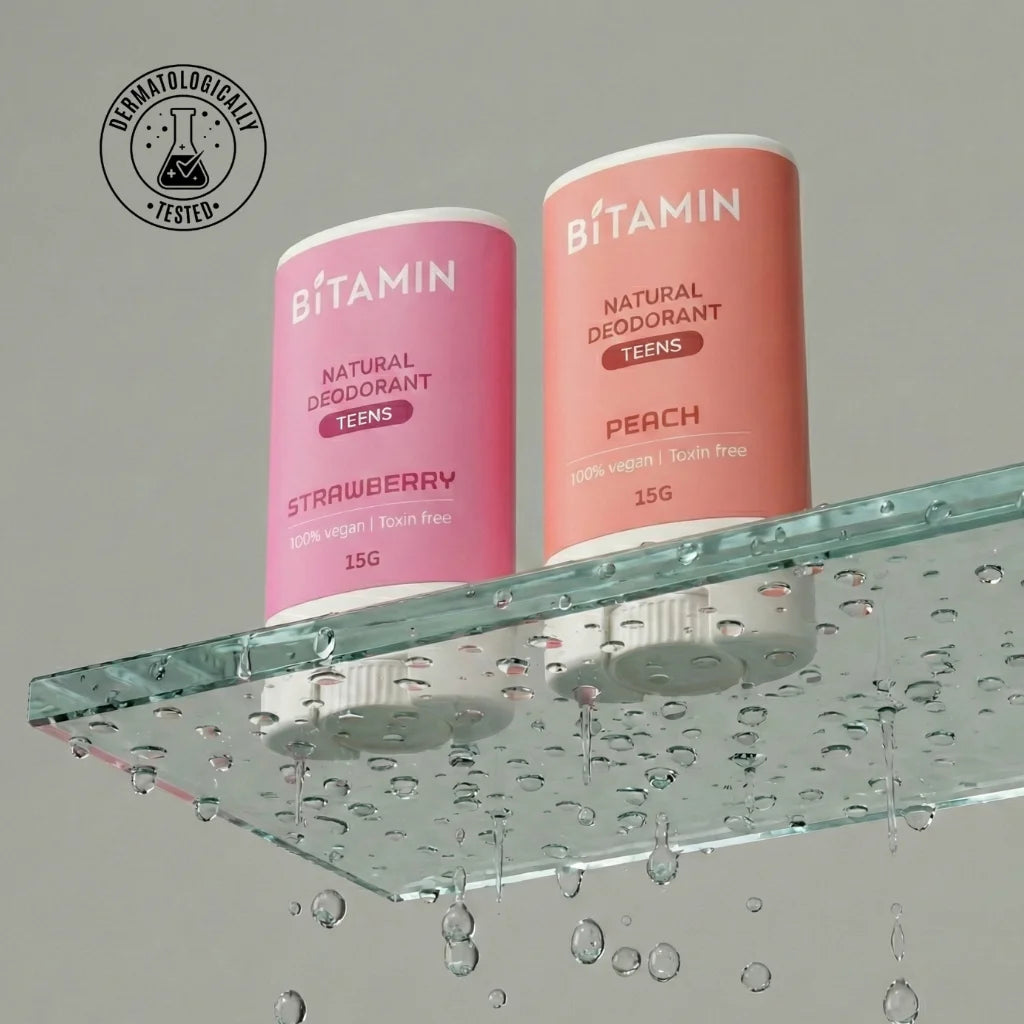 Strawberry + Peach Teens Deodorant Stick