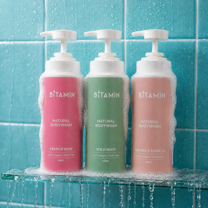 Body Wash Pack of 3 (400ml)