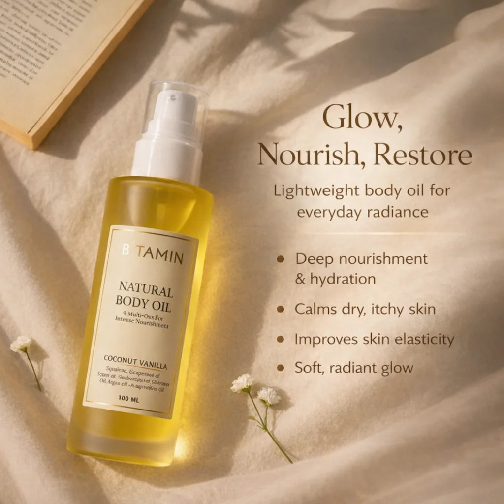 Body Oil & Rice Water Toner Bundle