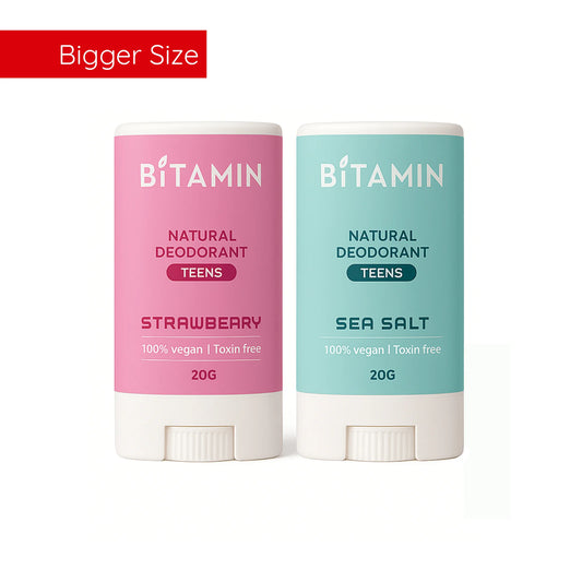 Sea salt + Strawberry Teens Deo