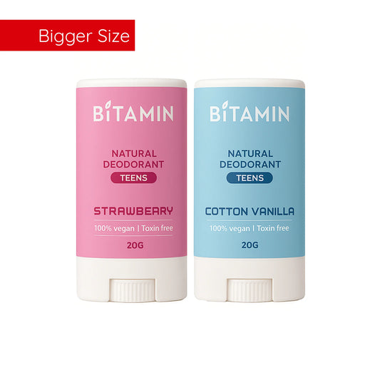 Strawberry + Cotton Vanilla Teens Deo