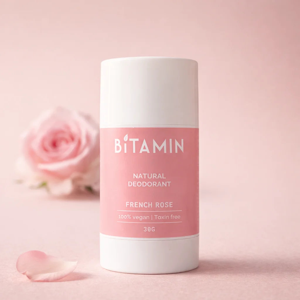 French Rose Body Wash & Deodorant Roll On Combo