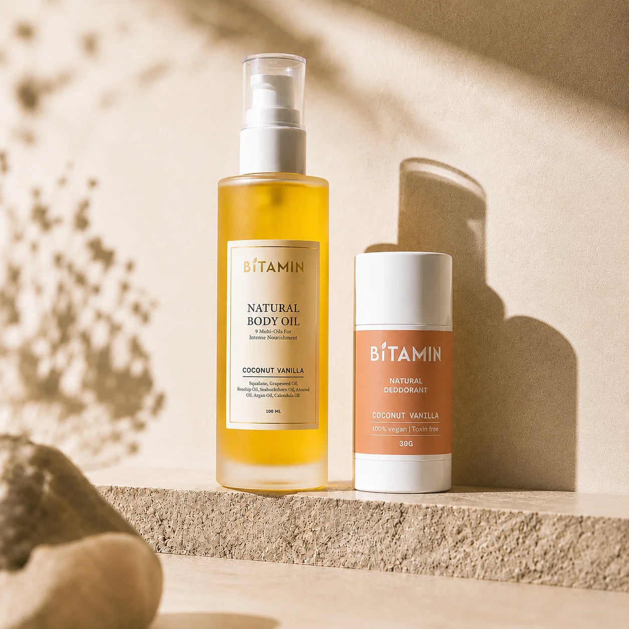 Coconut Vanilla Roll-On + Body Oil
