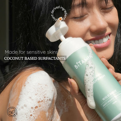 Coconut Vanilla Body Wash & Deodorant Roll On Combo