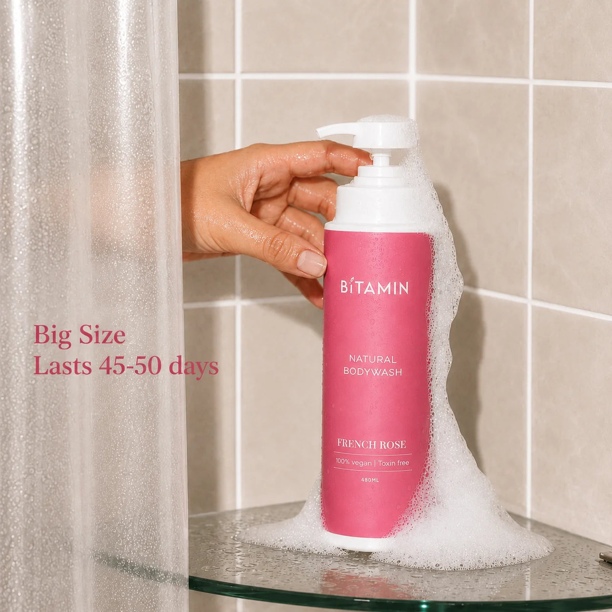 French Rose Body Wash + Roll-On