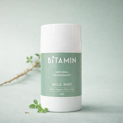 Wild Root Roll-On Deodorant 30g | Natural Freshness