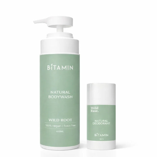Wild Root Body Wash & Deodorant Combo