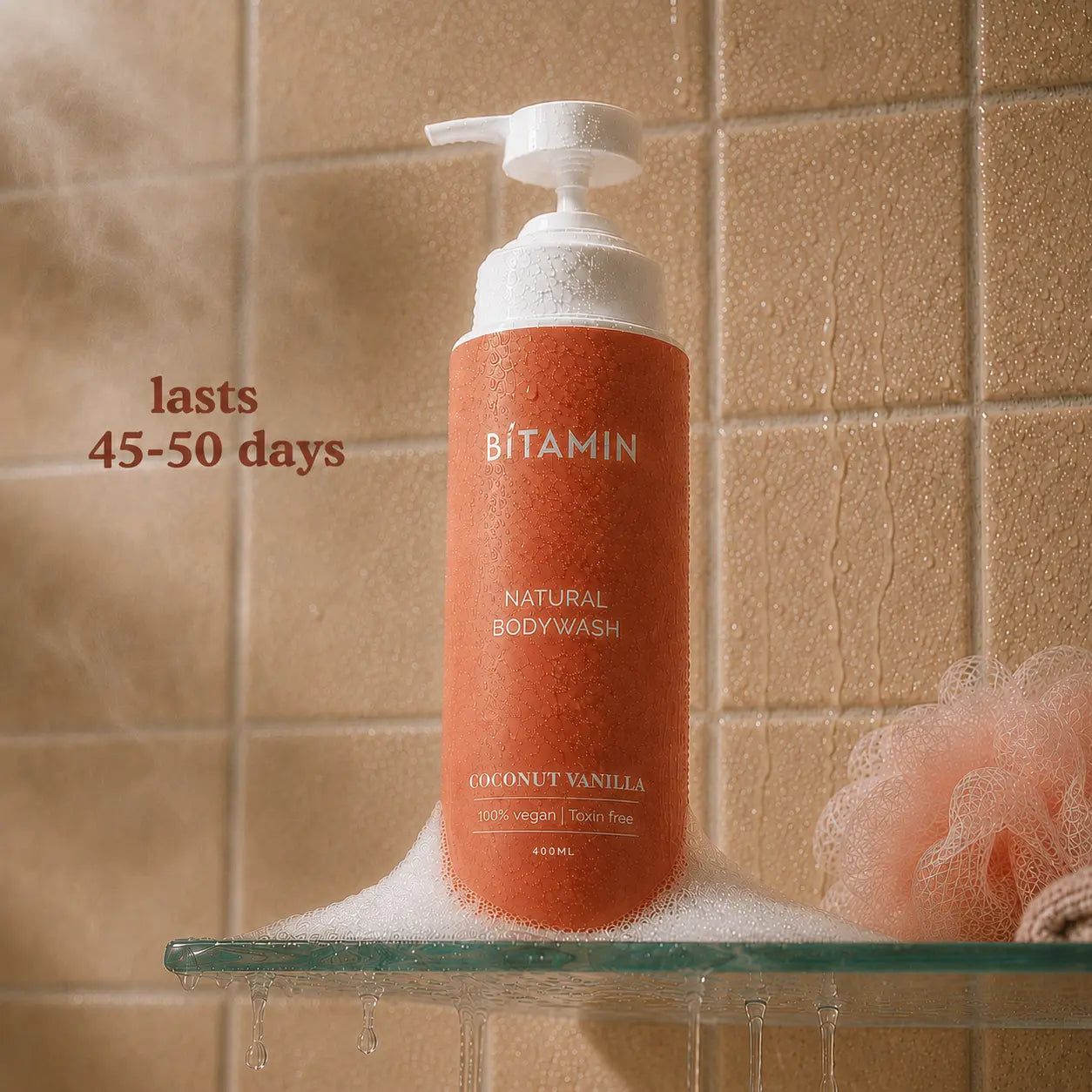 Coconut Vanilla Body Wash 400ml