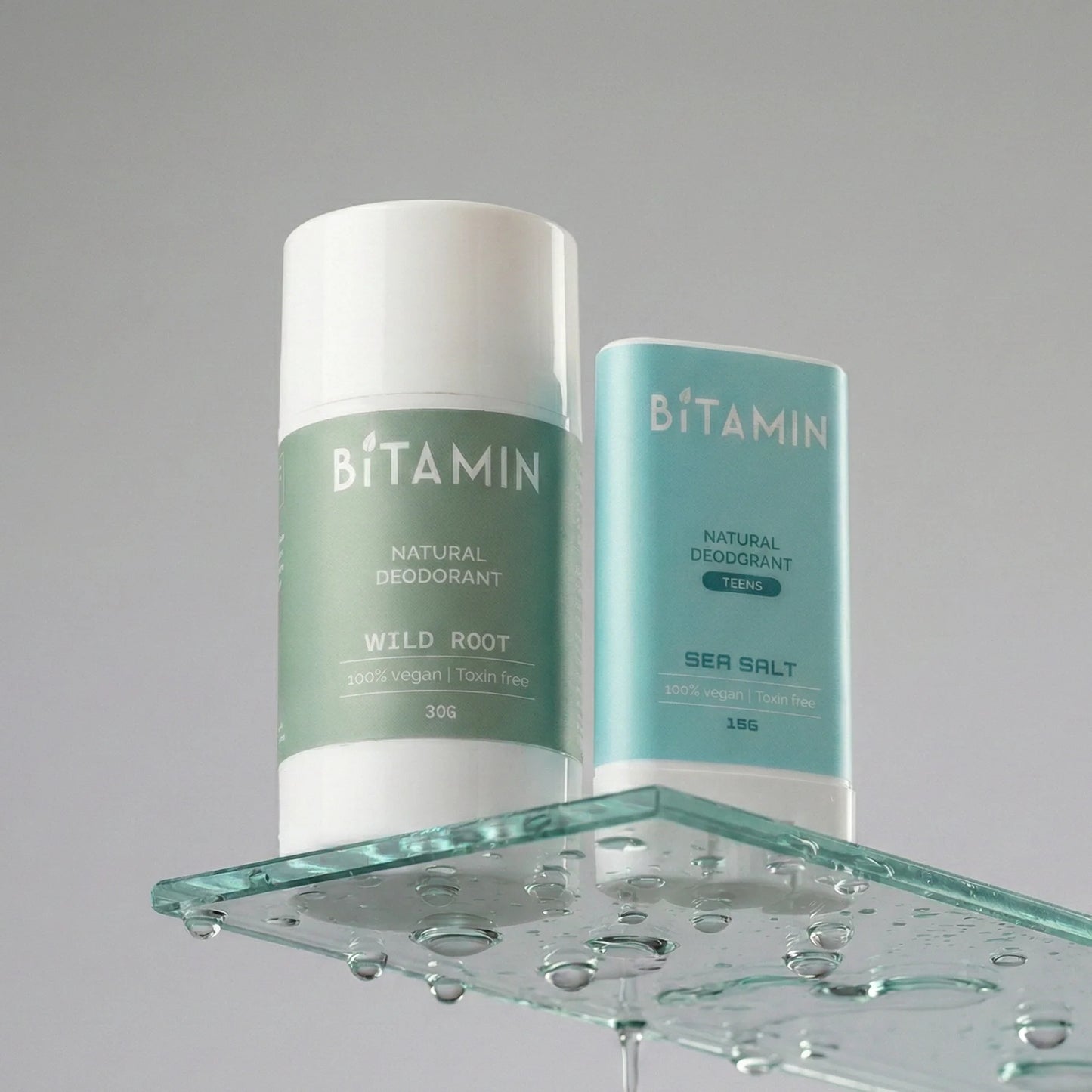 Dad & Son Roll On Deodorant Pack | Sea Salt & Wild Root