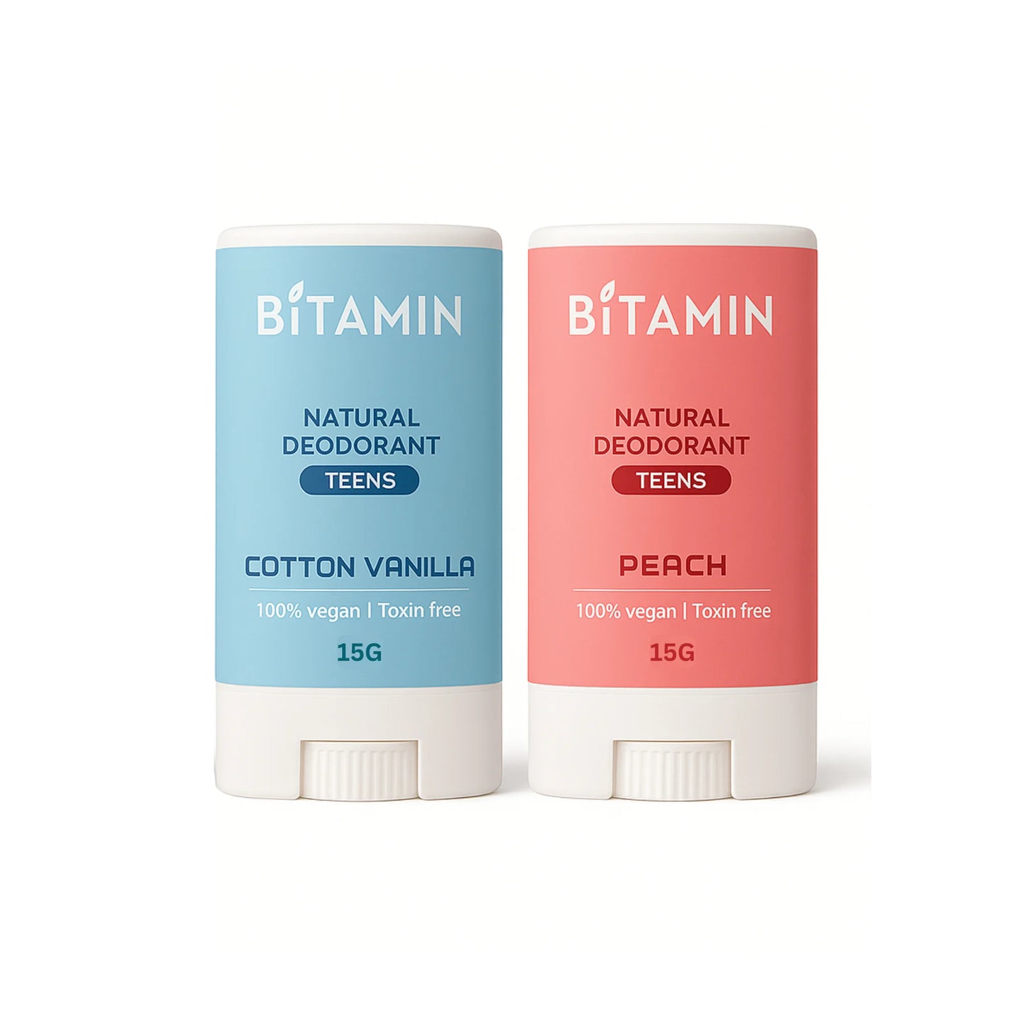 Cotton Vanilla + Peach Teens Deo