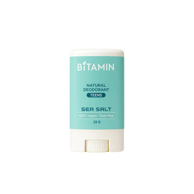 Sea Salt Teens Deodorant 15g | Fresh & Clean