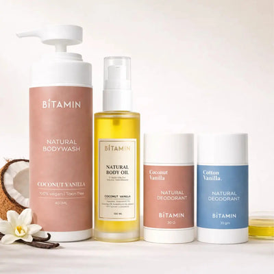 Vanilla Deodorant Pack of 4 | bitaminnaturals