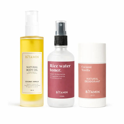 Glow Trio Deodorant Pack | bitaminnaturals