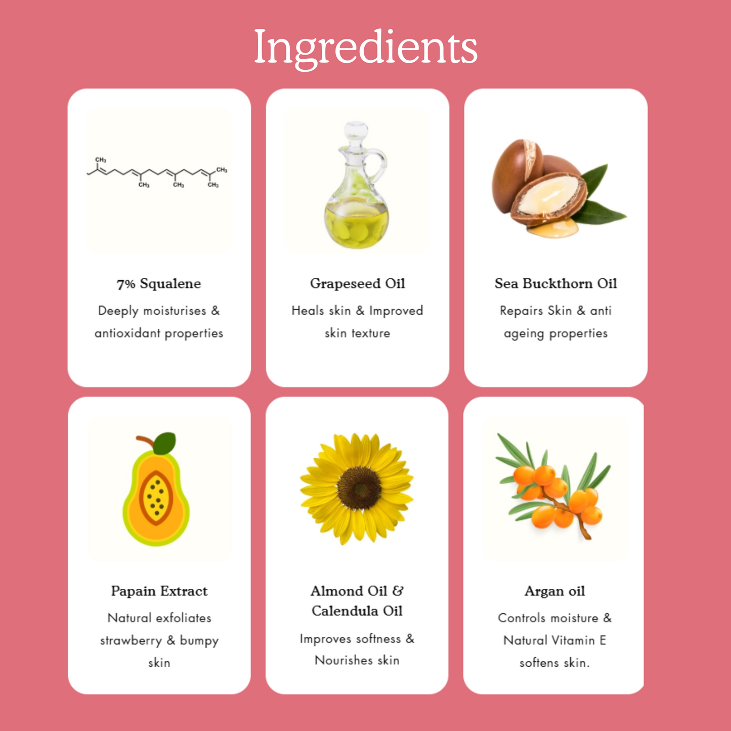 Natural Body Oil (Pack of 2)