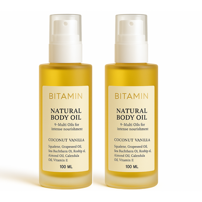 Natural Body Oil (Pack of 2)