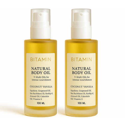 Natural Body Oil (Pack of 2)