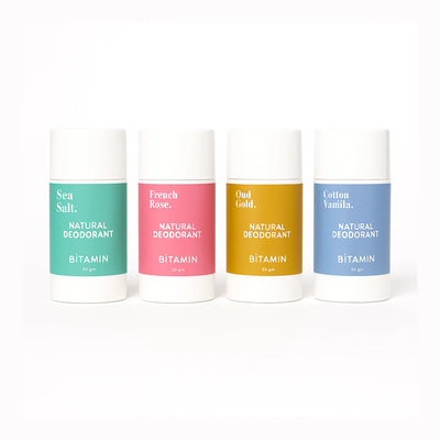 Family Saver Pack of 4 Deodorants | bitaminnaturals