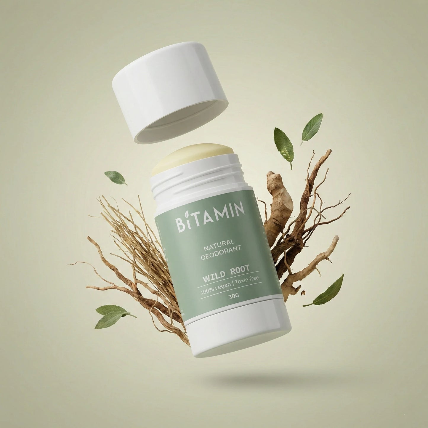 Wild Root Roll-On Deodorant 30g | Natural Freshness