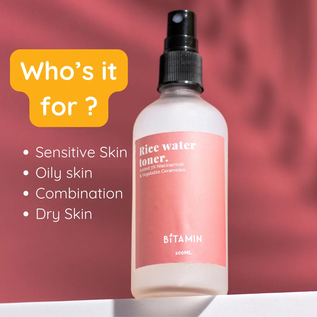 Rice toner Bundle+ Coconut Vanilla