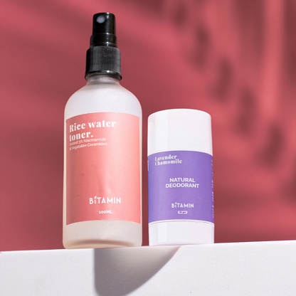 Rice toner lavender bundle