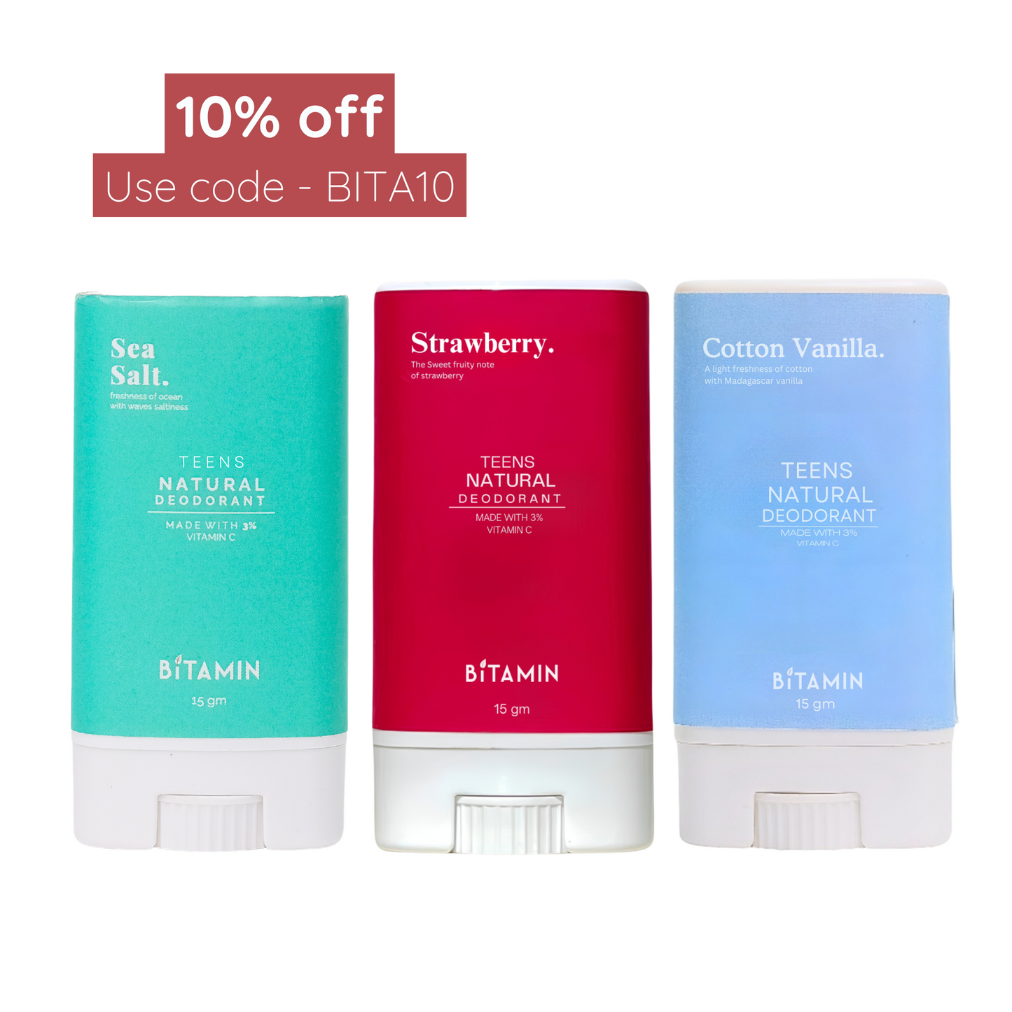 Teens Pack 15g (3pk)