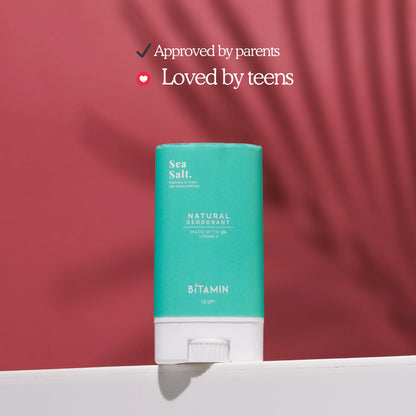 Cotton Vanilla + Peach Teens Deo