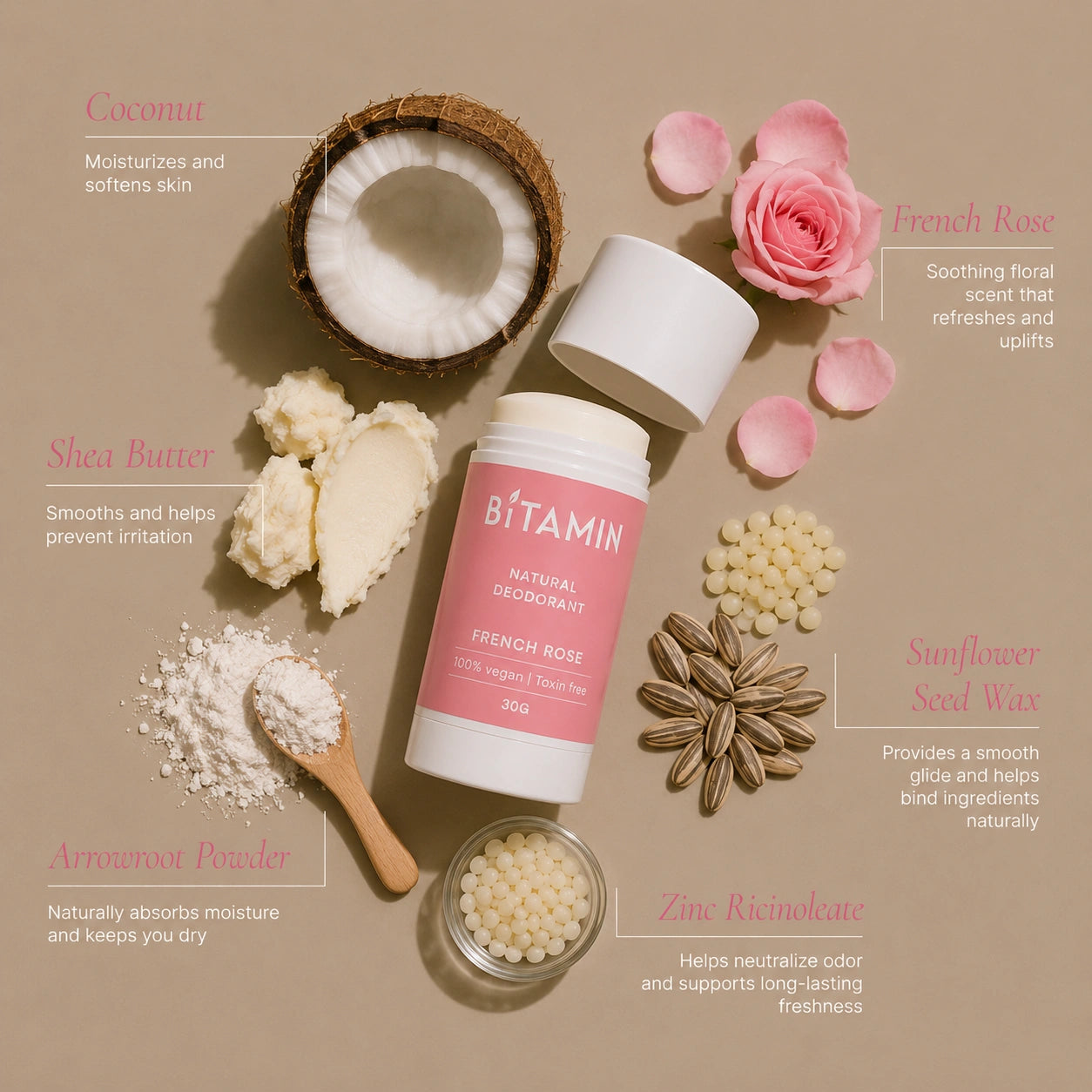 French Rose Body Wash + Roll-On