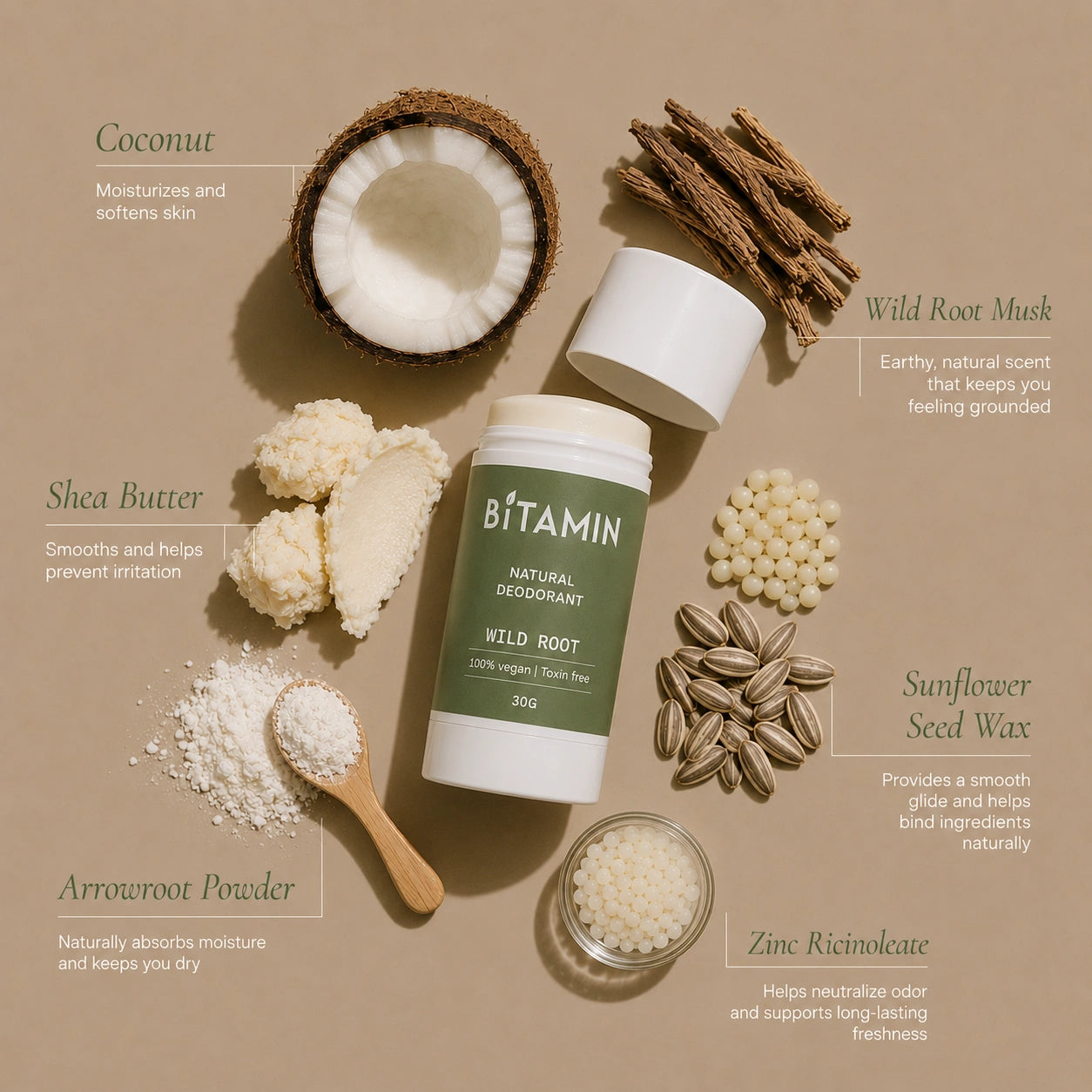 Wild Root Body Wash + Roll-On