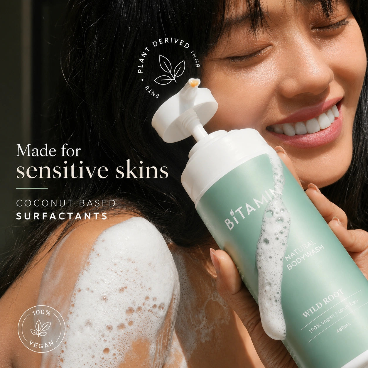 Coconut Vanilla Body Wash + Roll-On