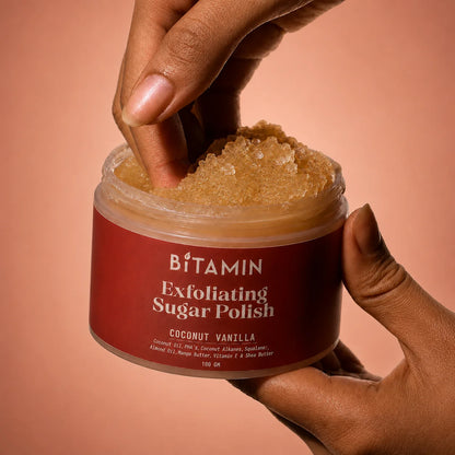 Coconut Vanilla Body Wash + Sugar Polish Body Scrub
