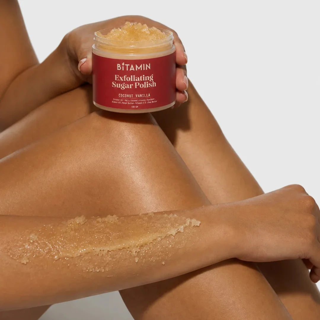 Coconut Vanilla Body Wash + Sugar Polish Body Scrub