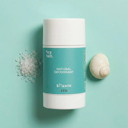 Sea Salt Roll-On Deodorant for Men 30g | Bitamin Naturals