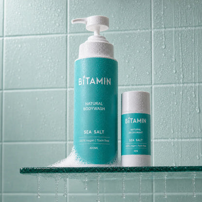 Sea salt Body wash + Roll on