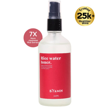 2% Niacinamide Japanese Rice Water Toner 100ml | bitaminnaturals
